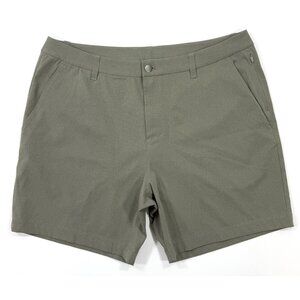 Lululemon Mens ABC Commission Shorts Sz 36 Classic Fit Short 7" WovenAir Green